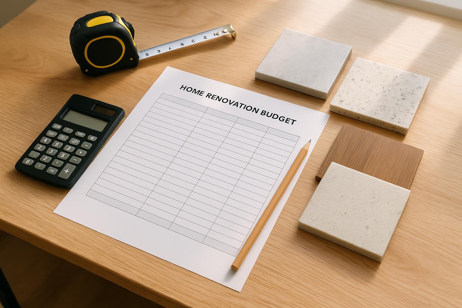 How to Set a Realistic Budget for Your Home Remodel